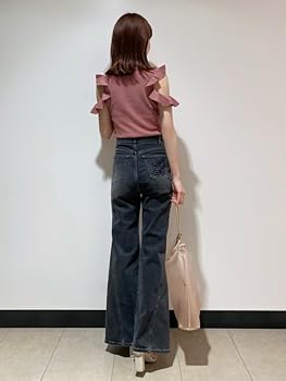 スナイデル フリルニットプルオーバー Sustainableフリルニットプルオーバー(ニット)｜トップス